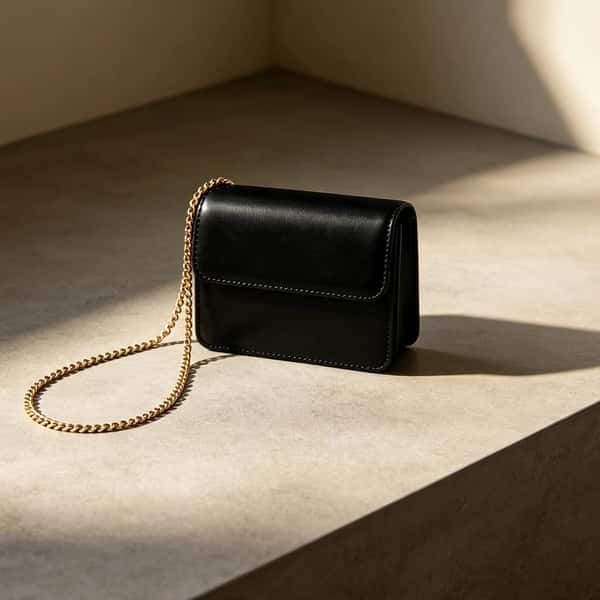 Zepilas Noir Mini Chain Crossbody Bag