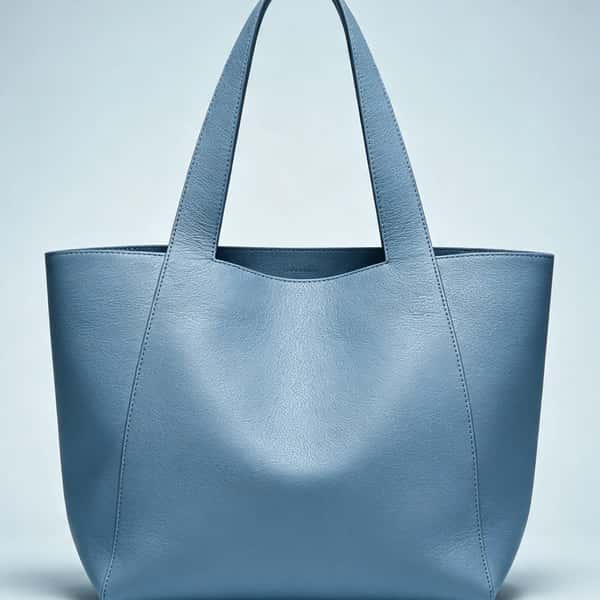 Zepilas Classic Azure Blue Tote Bag